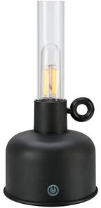 Markslöjd 108919 - LED Ljusreglerad uppladdningsbar lampa ASTRID LED/2W/1200 mAh IP44 svart