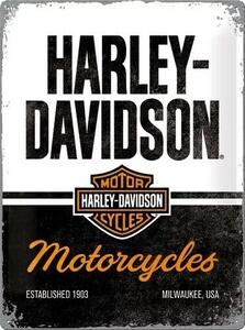 Metallskylt Harley-Davidson - Motorcycles