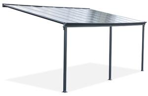 Altantak i aluminium San Diego 4,9 x 2,9 CoverTech antracit