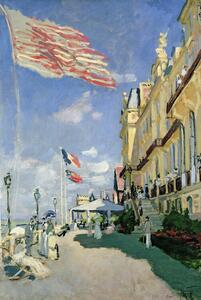 Bildreproduktion The Hotel des Roches Noires at Trouville (1870), Claude Monet