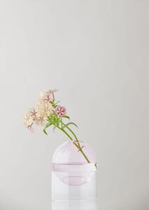 Studio About - Standing Flower Bubble Low Tube - Vas - Blue - LOW 10cm