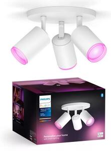 Philips - LED RGBW Dimbar spotlight Hue FUGATO 3xGU10/4,2W/230V vit