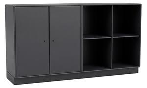 Montana - Pair Classic Sideboard, Plinth H7 cm - Anthracite - Byråer - Peter J. Lassen - Svart - Trä