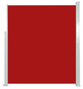 Infällbar sidomarkis 160x300 cm röd