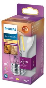 LED-lampa 3,4W(40W) normal E27 dim to warm