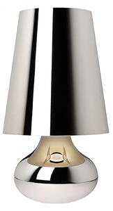 Kartell - Cindy Table Lamp 9100, Platinium, Incl. LED 15W E27 - Bordslampor - Ferruccio Laviani - Grå