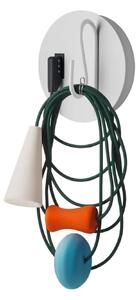 Foscarini - Filo Wall, Teodora, Incl. LED Retrofit 4W G9, 3000K, 400 lm CRI>80 - Vägglampor - Andrea Anastasio - Flerfärgad