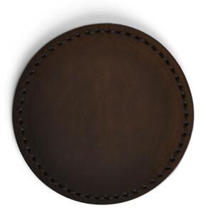 OX Denmarq - Ox Coasters, Mocca Leather, Set With 5 X Coasters - Glasunderlägg - Dennis Marquart