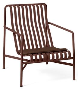 HAY - Palissade hög loungestol - Iron Red - Matstolar utomhus - Ronan & Erwan Bouroullec - Röd - Metall