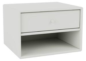 Montana - Dash Nightstand, Suspension Rail - Nordic - Sängbord - Peter J. Lassen - Grå - MDF