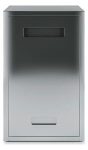 Röshults - Open Kitchen Cabinet Tank, Brushed Stainless Steel - Utekök - Broberg & Ridderstråle