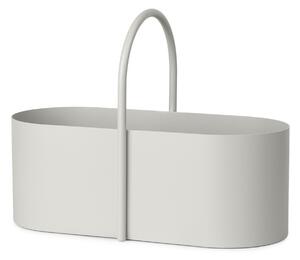 Ferm Living - Grib Toolbox Light Grey - Korgar och lådor - Grå