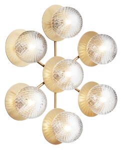 Nuura - Liila Star Nordic gold/Optic Clear - Vägglampor - Sofie Refer - Guld