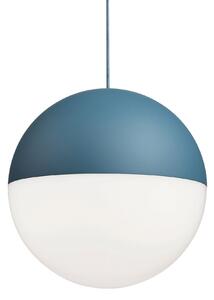 Flos - String Light Round Blue - Pendellampor - Michael Anastassiades - Svart