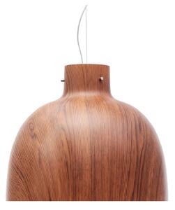 Kartell - Bellissima Wood Finish Wood/White - Pendellampor - Ferruccio Laviani - Träfärgad