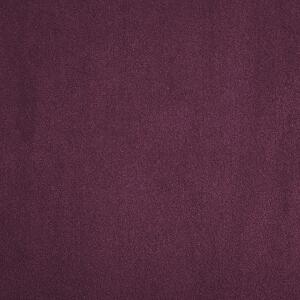 Sovrumsförvaring Bänk Burgundy Polyester Sammetsklädsel Guldben Glam Design Enkel Färg Vardagsrum Möbler Beliani