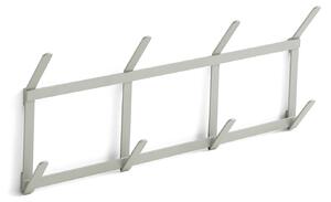 HAY - Tape Coat Rack Small Metallic grey - Klädhängare - BIG-GAME - Grå