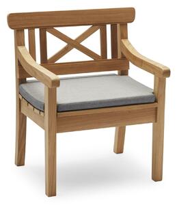 Fritz Hansen - Drachmann Chair Cushion, Outdoor Textile / Ash - Dynor och kuddar - Skagerak Design Team - Grå