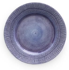 Mateus - Stripes Tallrik 28 cm Viol - Mattallrikar - Lila
