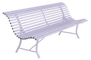 Fermob - Louisiane Bench 200 cm, Marshmallow - Trädgårdsbänkar - Vit - Metall