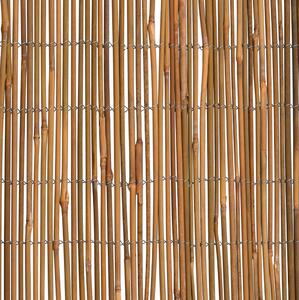 Bambustaket 500x100 cm - Brun