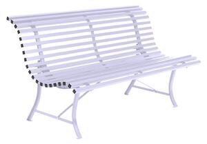 Fermob - Louisiane Bench 150 cm, Marshmallow - Trädgårdsbänkar - Vit - Metall