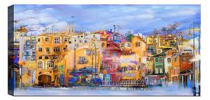 CANVASTAVLA YTY Buildings & Cityscapes Flerfärgad 120x50 cm -