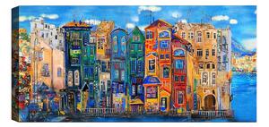 CANVASTAVLA YTY Buildings & Cityscapes Flerfärgad 120x50 cm -