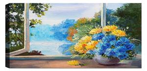 CANVASTAVLA YTY Floral & Botanical Flerfärgad 120x50 cm -