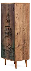 HIGHBOARD Galata Tornet 38x50 cm Natur/Grön -