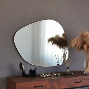 Asymmetrisk Spegel 67x85 cm Svart -