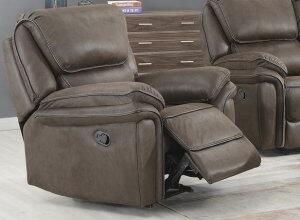 Reclinerfåtölj Riverdale - Mocka (Mikrofiber)