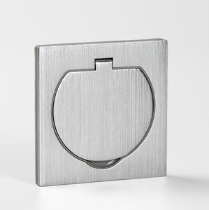Brilagi - Utomhus inbyggd golv uttag IP55 matt krom fyrkant
