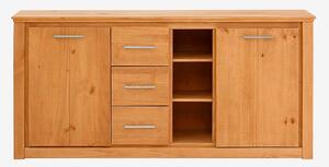 Loft24 - Sideboard Celia 2 dörrar/3 lådor - Brun - Skänkar & sideboards - Från Homeroom