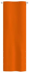 Balkongskärm orange 80x240 cm oxfordtyg