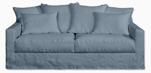 Soffa Biarritz 3-sits Newlin bleu gris