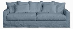 Soffa Biarritz 4-sits Newlin bleu gris
