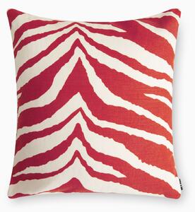 Kuddfodral Zebra röd 50x50 cm