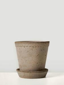 Bergs Potter Helena Kruka - Glaserad grå 14 cm