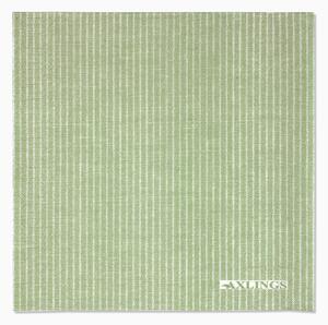 Servett Kritstreck 40x40 cm bladgrön