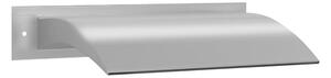 Tradgardsfontan silver 45x9x26 cm rostfritt stal - Silver