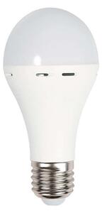 LED Glödlampa med nödläge A70 E27/9W/230V 4000K