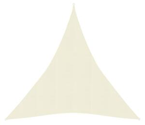 Solsegel 160 g/m² gräddvit 4x5x5 m HDPE - Vit