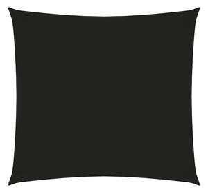 Solsegel oxfordtyg fyrkantigt 2,5x2,5 m svart - Svart