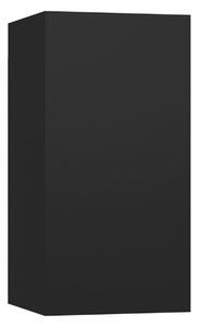TV-skåp svart 30,5x30x60 cm spånskiva - Svart