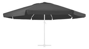 Reservtyg för parasoll svart 600 cm -