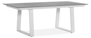 BRAÅS Matbord 200 cm Aintwood/Vit -