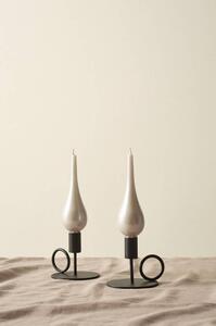 DROP PEARL droppljus 2-pack - höjd 18 cm