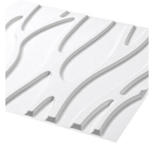 WallArt Väggpanel 3D Julotte 12 st GA-WA30 - Vit