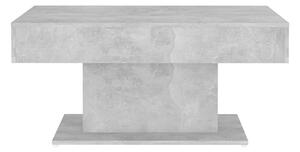 Soffbord betonggrå 96x50x45 cm spånskiva - Grå